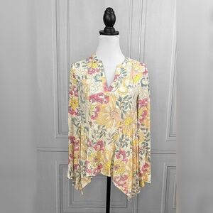 Maeve Pastel floral top 🖤